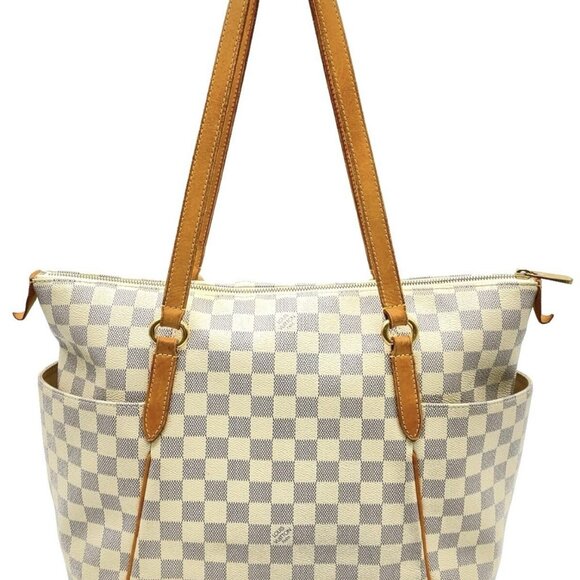 Auth Louis Vuitton Damier Azur Totally MM Old Model Tote bag - Picture 1 of 13